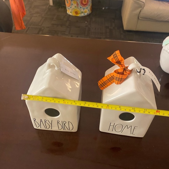 RAE DUNN Collectible Ceramic “HOME” Birdhouse - Picture 7 of 9